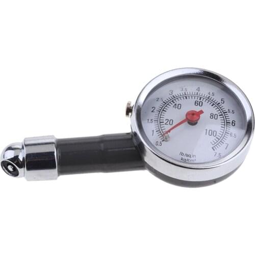 Portable Accurate Motor Car Tyre Tire Air Pressure Gauge Dial Meter Tester