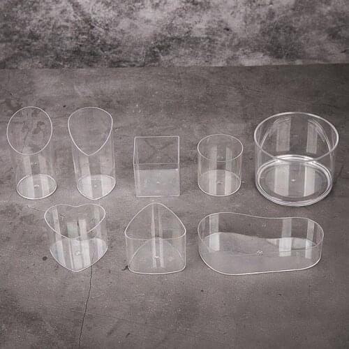 High quality transparent small dessert cup wedding birthday party favor ice cream pudding jelly cake decoration plastic cups