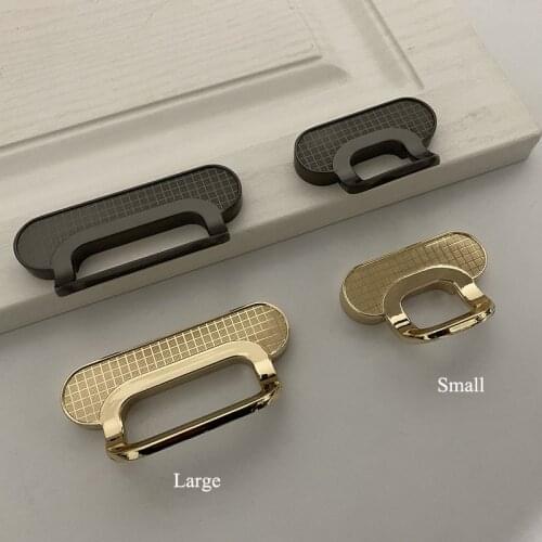 High Cabinet Drawer Dresser Handle Gold Black Furniture Knob Bedroom Bathroom Cabinet Hardware DoorKnob