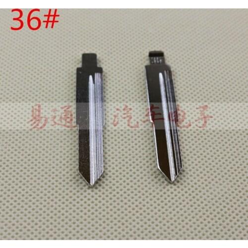 36# 10pcs/lot free shipping hot selling with high quality folding remote key blade for HYUNDAI