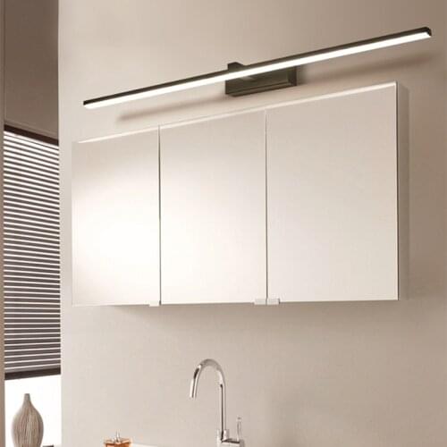 Modern led mirror lights for mirror washroom home deco 90-260V Make up mirror wall lamp 40/60/80/100/120cm bathroom light