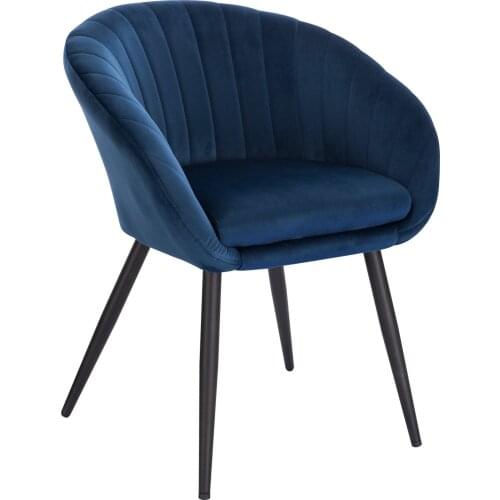 1PC Living Room Dining Chairs Upholstered Chair Armchair with Armrests Backrest Kitchen Furniture Meubles Makeup Stool Home