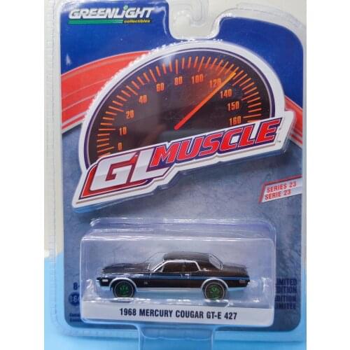 1/64 GreenLight 1968 MERCURY COUGAR GT-E 427 glmuscle