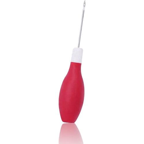 160mm Stitch Hole Punch Sewing Tool Metal Awl With Wooden Handle Leather Craft Repairing Shoes Handmade DIY Shoe Sewing Tool