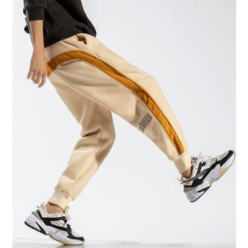 2020 primavera otoño negro verde hombres pantalones de moda Joggers Casual Sweatpants Track Mens Sweat Pants