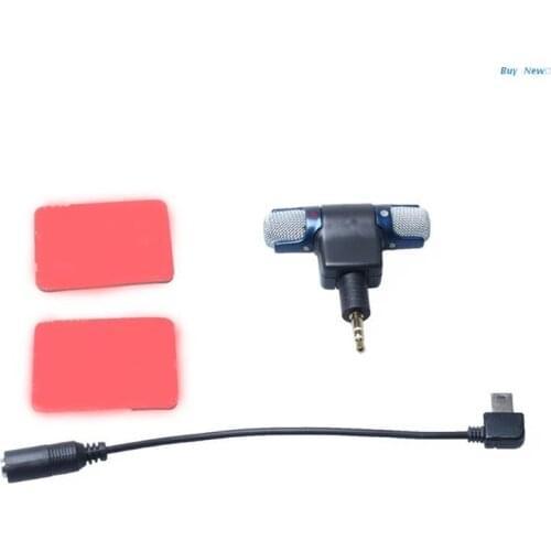 20CE USB Computer Mic Stereo Adapt L-shaped Pc Microphone for Computer Desktop Laptop