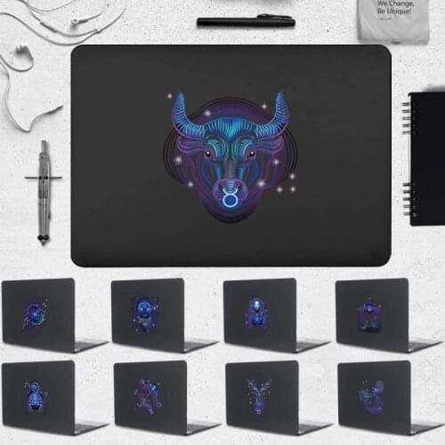 For Apple Macbook Pro 13" /Pro 15" A1398 A1707 A1990 /Pro 16" A2141 Dust-proof Matte Zodiac Series Hard Shell Laptop Cases