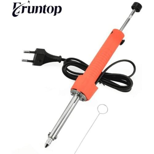 1PCS Eruntop Electric Vacuum Solder Sucker Welding Desoldering Pump/Soldering Iron/Removal Solder Iron Pen Welding Repair Tool