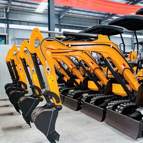 Ausgezeichnetes Material Hausgemachte Minibagger 1-6 Tonnen China Haushalt Bagger Mini Gute Maschine