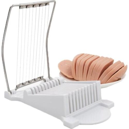 Multifunction Kitchen Slicer Egg Ham Sausage Banana Fruit And Vegetable Stainless Steel Cutting Machine Gadget Cooking Tools