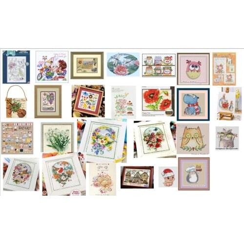 Top Fisheye cat similar dim anchor dmc Counted Cross Stitch Kit Cross stitch RS cotton with cross stitch Foxs little world HH