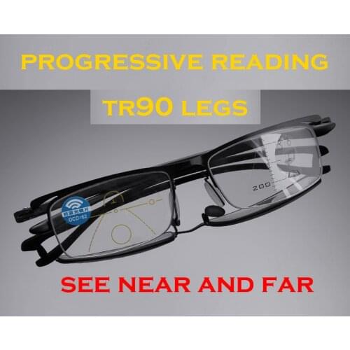 2019 New Arrival Real Occhiali Da Lettura Leesbril Men Women Progressive Super Light Reading Glasses +1 +1.5 +2 +2.5 +3 +3.5 +4