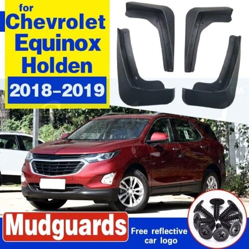 Front Rear Car Mudflap for Chevrolet Holden Equinox 2018 2019 3th Gen Fender Mud Flaps Guard Splash Flap Mudguards Accessories