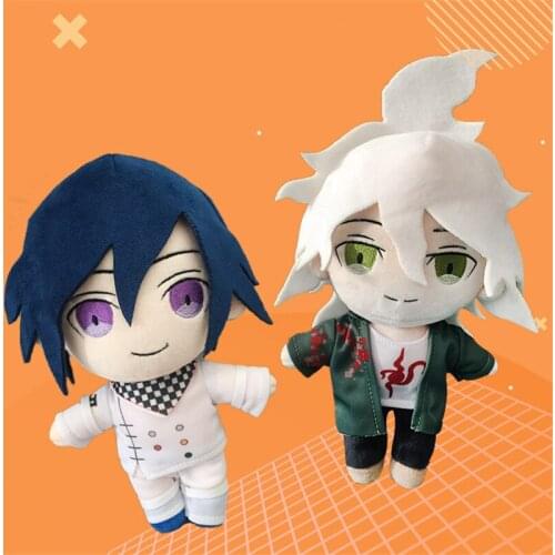 20cm Anime Plush Doll Danganronpa V3 Nagito Komaeda Doll Stuffed Game Kokichi Oma Toy Cosplay Cute Plushies Gifs For Kids Fans