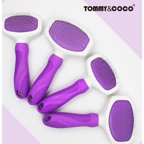 Stainless Steel Hair Comb Puppy Dog Cat Brush Pet Grooming Pet Hair Remover For Laundry Durable Massage cleaning tools