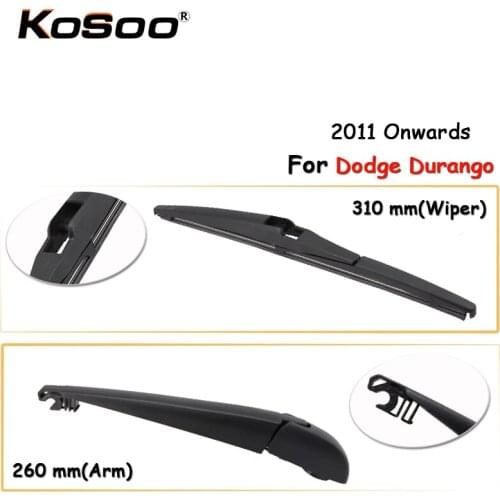 KOSOO Auto Rear Window Windshield Wiper Blades Arm Car Wiper Blade For Dodge Durango,310mm 2011 Onwards,Car Accessories Styling