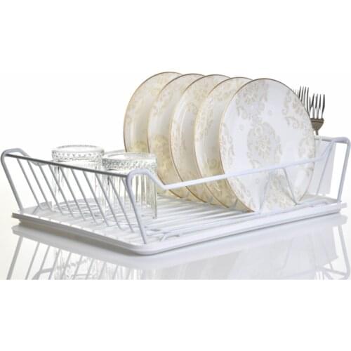 Lifetime Stainless Dish Rack Dish Basket Silver Stainless Aluminum Kitchen Dish Rack Sink Drainer Plate Drying Shelf Organizer