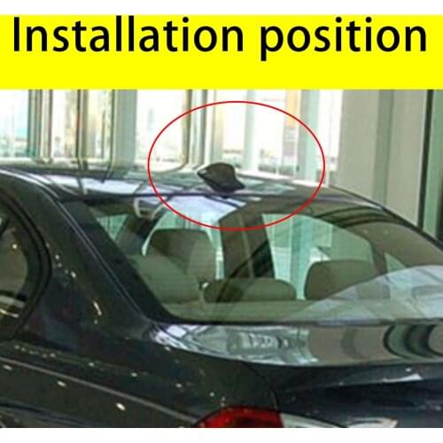 Waterproof shark fin antenna special auto car radio aerials Stronger signal carbon fiber Suitable for BMW E90 Car Accessories