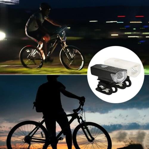 300 Lumen USB Rechargeable Bicycle Light MTB Road Bike LED Front Light Waterproof Flashlight Bicycle Warning Lamp Bike Light