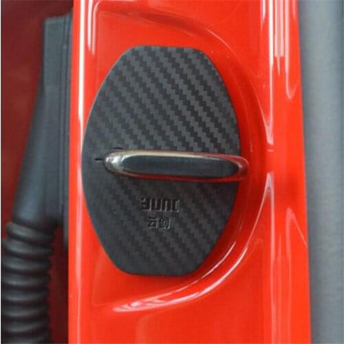Car Door Lock Protective Cover For Case For Audi a6 c5 a4 b6 a4 b8 a4 b7 a4 b5 a6 c6 a3 a5 q5 2001-2009 Auto Accessories