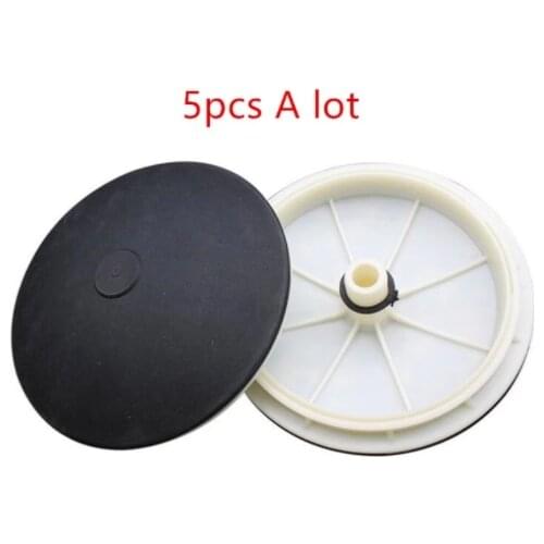 5pcs Rubber 215 Fine Bubble Air Disc Diffuser Micro Rubber Bubble Air Aeration Aerator For Fish Pond Farming