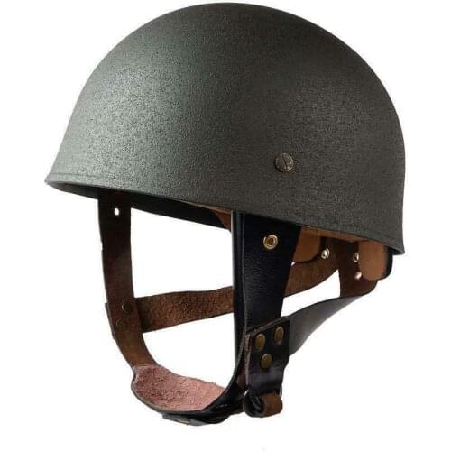 WW2 British Army Soldier Paratrooper Helmet Steel