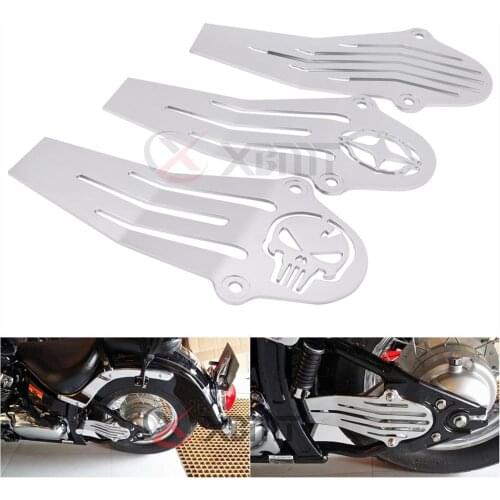 Motorcycle Chrome Drive Shaft Cover For Yamaha V-Star 650 XVS650 1998-2015 1100 XVS1100 1999-2012 Classic Customs