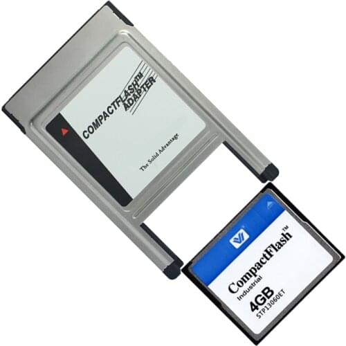 CF Card128MB 256MB 512MB 1GB 2GB CompactFlash Card CF Memory Card +PCMCIA adapter Type II & Type I for Car MP3 Free shipping