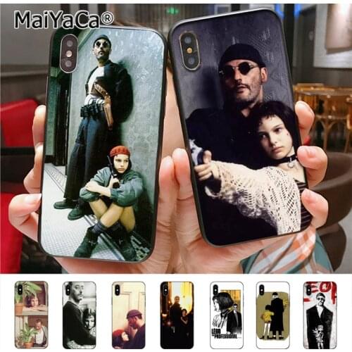 Leon And Matilda Unique Design phone case for iphone 11 12 Pro X 8 7 6 6S Plus 5 5S SE cass 12mini
