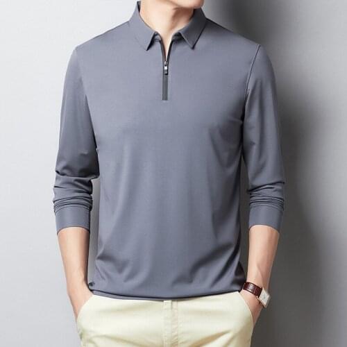 2021 New Shirt Men High Quality Cotton Long sleeve Shirts Classic Solid Colors Slim Fit Tee shirt Homme