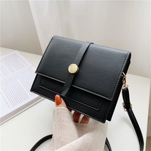2021 Summer New Fashion Women‘s Bag Retro Textured One-shoulder Small Square Bags