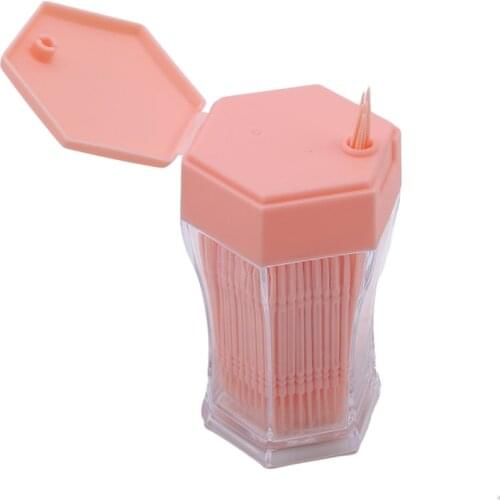 200pcs/set New Arrivals Soft Plastic Double-head Brushed Toothpick New Fashion