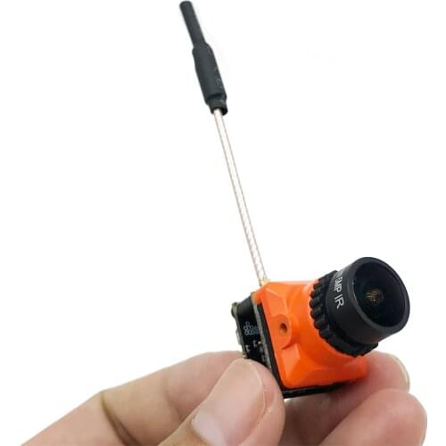 5.8G 48CH FPV Transmitter 25/100/200mW Support smartaudio DC 5-24V with 1/1.8'' D-WDR 800TVL 2.1mm/2.3mm FPV Camera for RC Drone