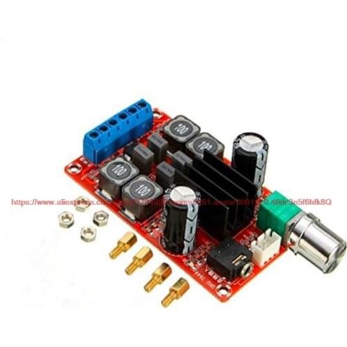 XH-M189 2*50W high-end digital amplifier board DC24V TPA3116D2 dual-channel stereo