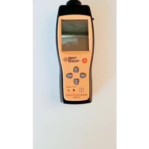 Portable Carbon Dioxide detector co2 gas analyzer tester with rechargeable battery