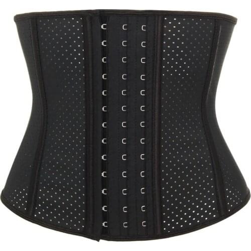 Waist Trainer Sports Fitness Belt Body Shaper Underbust Corset Breathable Mesh Waist Cincher Workout Slimming Belt Shapewear