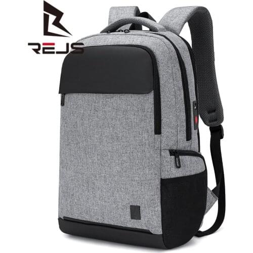 REJS LANGT 2021 New Bluetooth Anti-Lost Backpack for Men Backpacks with USB Charging laptop bag casual college school Mochlia