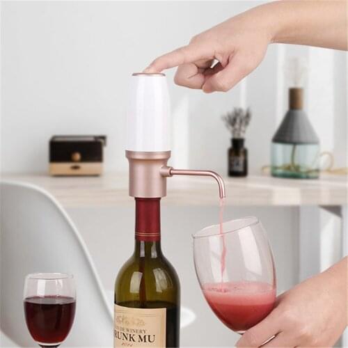 USB Automatic Wine Pump Electric Decanter Portable Quick Wine Aerator Decanter Smart Fast decanting Wine Dispenser