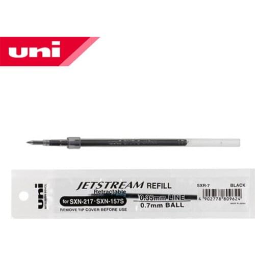 Japanese JETSTREAM SXR-38|SXR-5|SXR-7|SXR-10 UNI New Technology Gel Pen Refill 6 pieces including