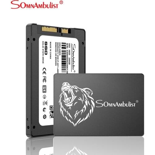Metal bear head 120g/240g solid state hard drive desktop notebook compatible machine ssd sata interface 2.5 inches