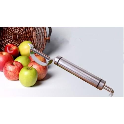 1PC Stainless Steel Potato Peeler Fruit Vegetable Tools Metal Carrot Peeler Zesters Slicer Kitchen Gadgets Paring Cooking PJ 007