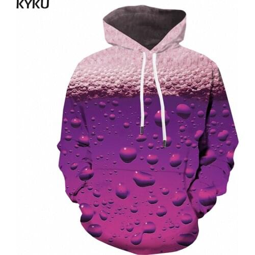3d Hoodies Beer Hoodie Men Letter Hoody Anime Purple 3d Printed Novel Hoodie Print Long Sleeve Hip Hop Casual New Man
