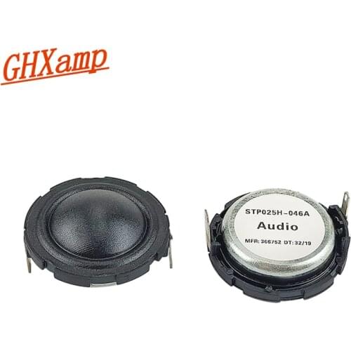 Ghxamp 40mm Neodymium Tweeter 4Ohm 15W 25 Core Silk Film Treble Speaker For Refit Car Audio Tweeter Loudspeaker 40W 2PCS