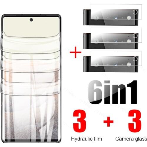 Hydrogel Film For Google Pixel 6 Full Cover Screen Protector For Pixel 4A 5 Camera Tempered Glass Protective For Pixel 6 4A 5G