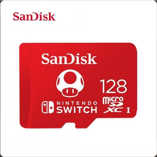 SanDisk Switch 128GB micro sd card 4GB 256GB cartao de memoria 4K Ultra HD tf memory cards For Game Expansion Card