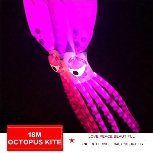 KITE Led 18m Octopus kite inflation kite