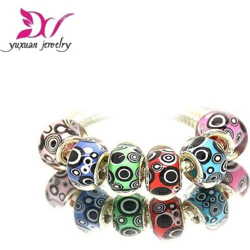 2016 hot new Fashion Beads African Big Hole Figure Beads European Murano Fit Bracelets DIY Jewelry making pierre naturelle