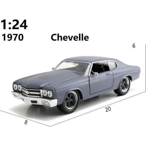 Diecast 1/24 Speed 1970 Camaro Classic Car Alloy Car Model Gift Adult Collection Display Hot Toys for Boys Mini Metal Toys