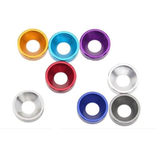 10pcs M3 Metal Washers Countersunk Head Gasket for Model RC Car Accessories