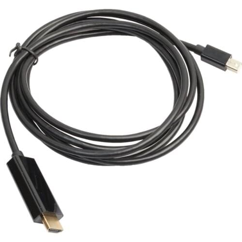 Mini Displayport to HDMI-compat Cable Thunderbolt 2 HDMI-compatible Converter Mini DP to HDMI Adapter